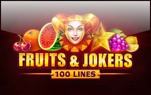 Fruits & Jokers: 100 lines